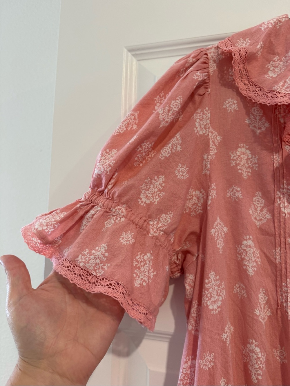 LC Lauren Conrad Pink Floral Ruffle Tiered Dress - Picture 2 of 5